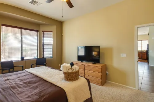Golf, Gamble, Relax Poolside! Maricopa Desert Home - Wi-Fi