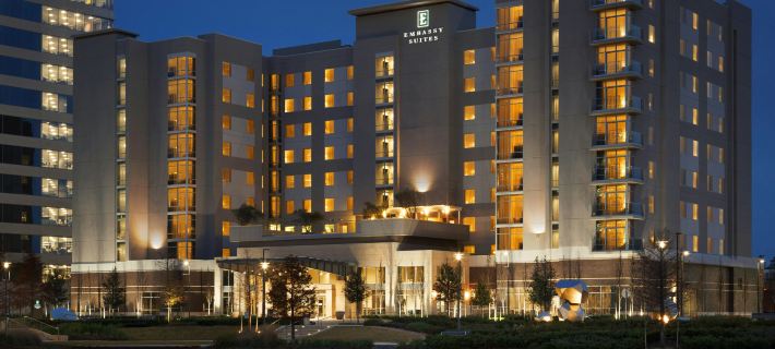 Embassy Suites by Hilton the Woodlands® at Hughes Landing Hotels in Montgomery County