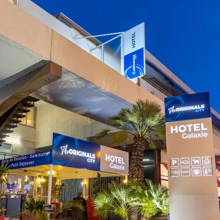 The Originals City, Hôtel Galaxie, Nice Aéroport Отели рядом с достопримечательностью «Стадион Шарля-Эрманна»