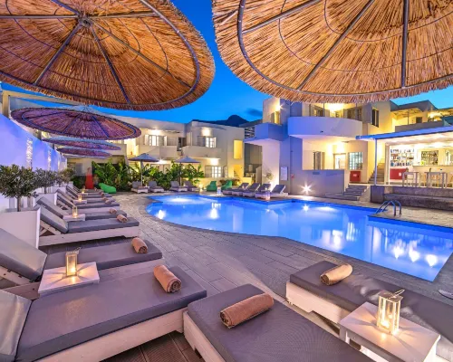 Elounda Garden Suites Heated Pool Hotels in Elounda