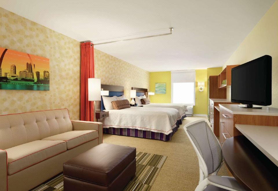 홈2 스위트 바이 힐튼 세인트루이스/포레스트 파크의 간이 주방 시설