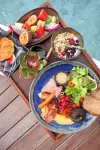 The Cabin Beach Resort - breakfast