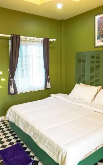 ห้องควีนพร้อมวิวสวน