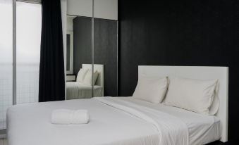 Simply Monochrome and Minimalist Studio at Serpong Greenview Apartment