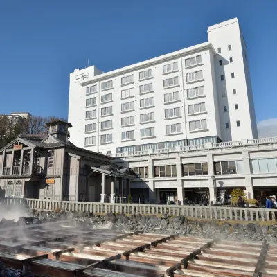 Kusatsu Onsen Hotel Ichii Các khách sạn gần Suối khoáng nóng Yubatake