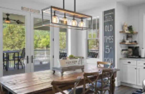 Brand New Lake Front-6 Br 7 BA Home with Direct Views of Rumbling Bald