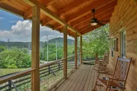 Beautiful Log Cabin on Horse Farm The Holy Cow