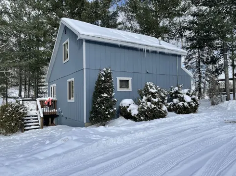 Snowmobile Cabin with Private Hot Tub & Panoramic Lake Views