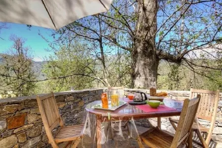 GÎTE, HAUTE CORSE, CASTAGNICCIA, CASABIANCA 35% discount for 5 or 6 overnight stays