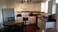 Suburban area condo. Ideal for the avid fisherman or fishing family.
