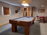 Hot tub with Spacious 5-bedroom house in Wautoma on Silver Lake