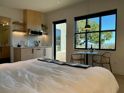 Brand new lodging, perched high atop the Dundee Hills @ White Walnut Estate!