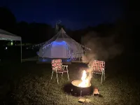 Stargazer Tent on Ischua Creek @ Campground Adventures