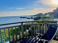 Villa Face mer le Pouliguen -accès Direct à la Plage Các khách sạn ở Le Pouliguen