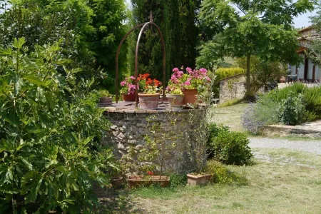 TYPICAL FARM HOUSE WITH POOL IN CHIANTI NEAR SIENA, FLORENCE .. Отели рядом с достопримечательностью «Chiesa di Santa Maria Assunta»