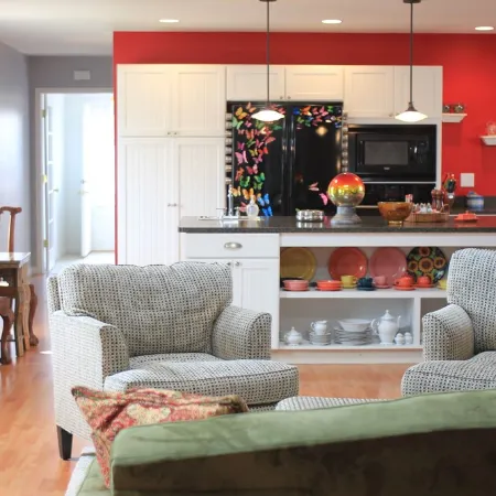Stay in downtown Three Oaks overlooking the main street!