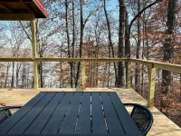 Lakeside Cabin - Serene Retreat with Lake Monroe Views + Wraparound Deck