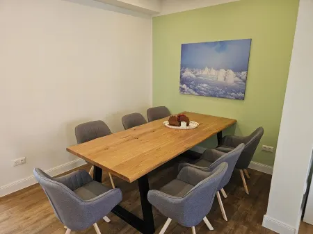 Farbzauber Blau im Harz apartment Thore with sauna, balcony, garden, bicycle shed