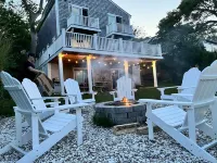Home with spectacular panoramic ocean views from a bluff high above Cape Cod Bay Hotels near Brewster Gardens