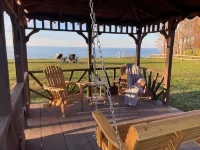 Waterfront Home with Classic Game Arcade