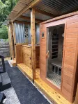New! Stunning View/Romantic Airstream/ Sauna/ Fire Table