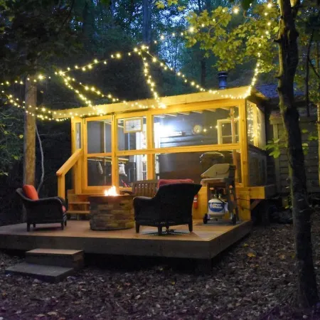Mystic Moonlight - Charming cabin with WiFi and AC in lovely Sautee Nacoochee