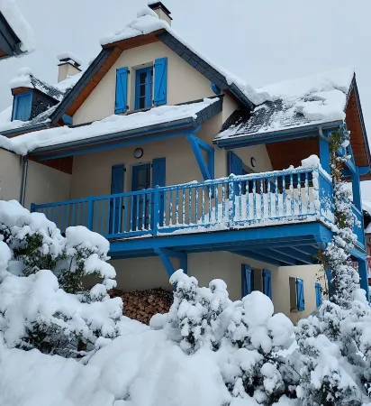 Hautes Pyrénées, St Lary-Soulan 1 or 2 bedrooms for 2/4p.  in private house Отели в г. Виньек
