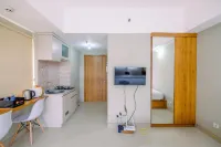 Elegant Wide View Studio Apartment at LRT City Jatibening