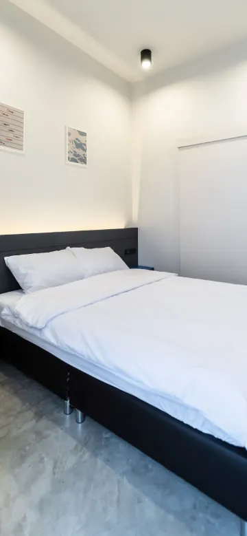 ห้องเตียงเดี่ยวพร้อมห้องน้ำส่วนตัว