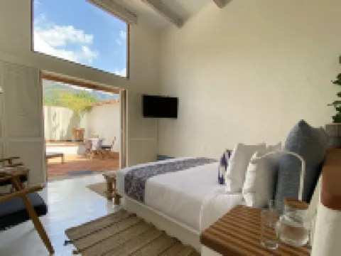 ホテル イ レストランテ エル シルエロ テポストランのホテル