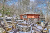 Domed house - private hot tub & dog-friendly - near lake/trails 로아 마운틴 호텔