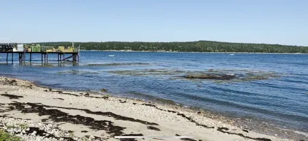 Ocean view tranquil cape