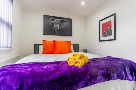 Birmingham Apt-Sleeps 4-Walk to City Centre-Pets Отели рядом с достопримечательностью «South & City College Birmingham - Digbeth Campus»