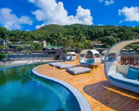 Coco de Mer Hotel and Black Parrot Suites Hotels in Praslin Island