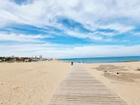 Bungalow with Stunning Sea Views, Just One Street from the Beach