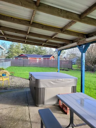 Over the river and to the beach