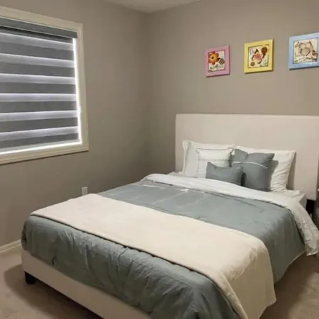 Entire Home in Edmonton South close to Airport with fenced private yard & deck