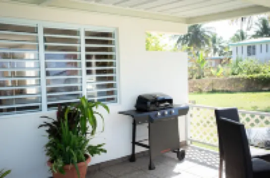 PELICAN REEF BEACHFRONT 2 BED 1 BATH A/C ON SMALL FARM, SURF RIGHT OUT FRONT