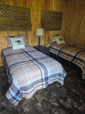 Lake front suite on very desirable lake in Gwinn, Mi. Year round activities.