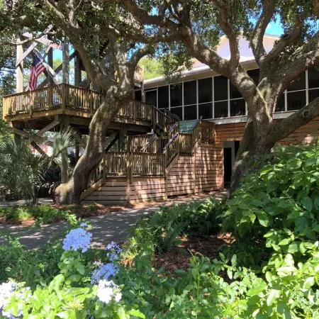 200 Feet from your chair on the beach!  A 2-minute walk.