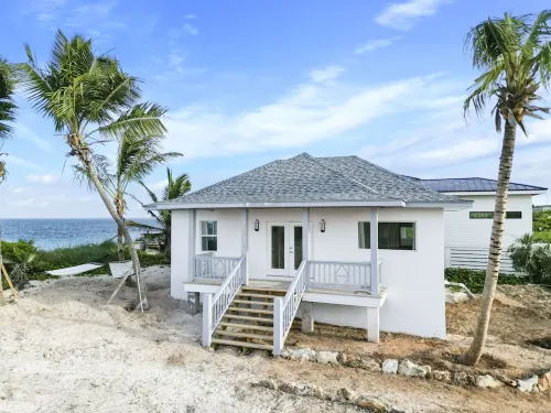 Cozy two-bedroom two bathroom on white sandy beach