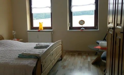 Vacation home Eichbergblick - in a small  green village but near the City