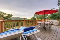 Hot Tub & Fire Pit! Lake-View Home in Blue Eye - parking