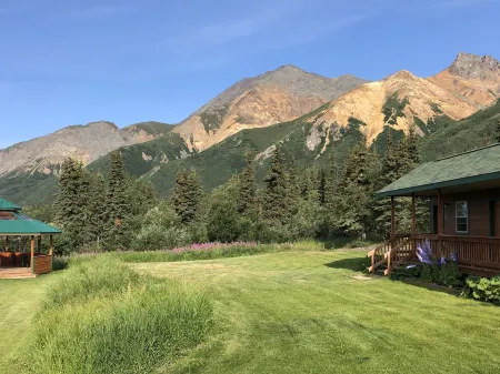 Sheep Mountain Lodge Отели в г. Глейшер Вью