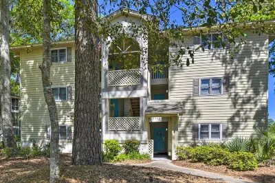 Sea Trail Resort Villas Condo with Community Perks!