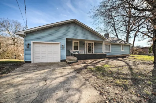 Charming Riverfront Retreat in Monticello! Hotels in Union Township