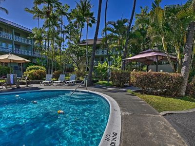Kailua Studio w/ Pool Access & Garden Views!