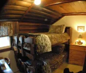 Log Cabin Adirondack Lodge on State Trail System   That is “PET FRIENDLY”