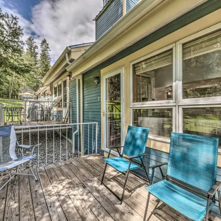 Cozy Cloudcroft Townhome ~ 1 Mi to Burro Ave!