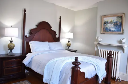 Historic Manor Overlooking Park